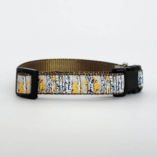 Rocky Mtn Hound Aspen Tree Dog Collars and Leashes - 3/4" wide - Happy Hounds Pet Supply