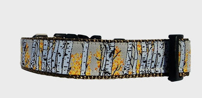 Rocky Mtn Hound Aspen Tree Dog Collars and Leashes - 3/4" wide - Happy Hounds Pet Supply