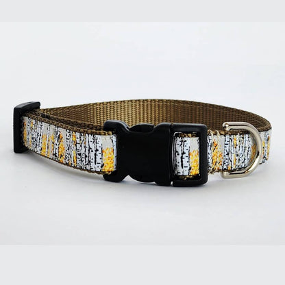 Rocky Mtn Hound Aspen Tree Dog Collars and Leashes - 3/4" wide - Happy Hounds Pet Supply