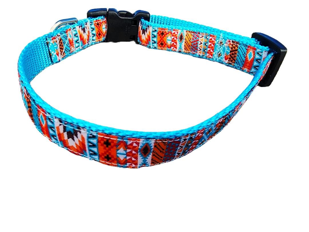 Rocky Mtn Hound Southwestern Dog Collars and Leashes - Happy Hounds Pet Supply