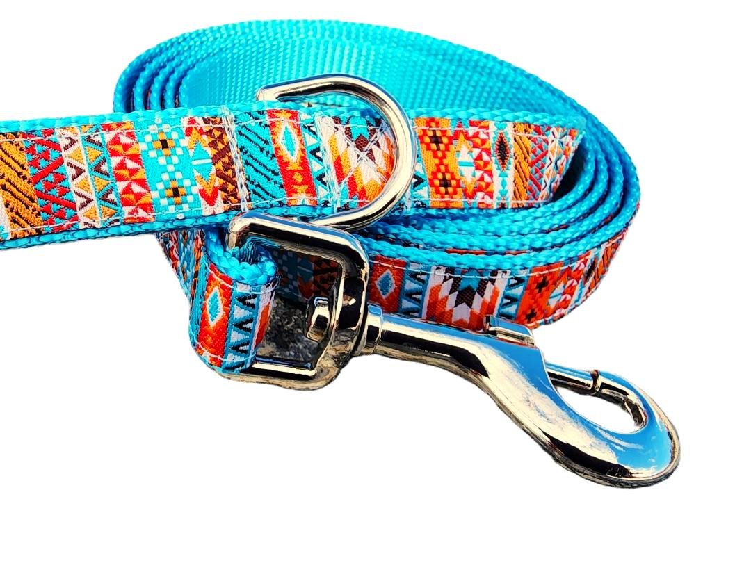 Rocky Mtn Hound Southwestern Dog Collars and Leashes - Happy Hounds Pet Supply