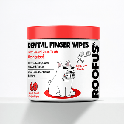 Roofus Dental Wipes (60 Count) - Happy Hounds Pet Supply