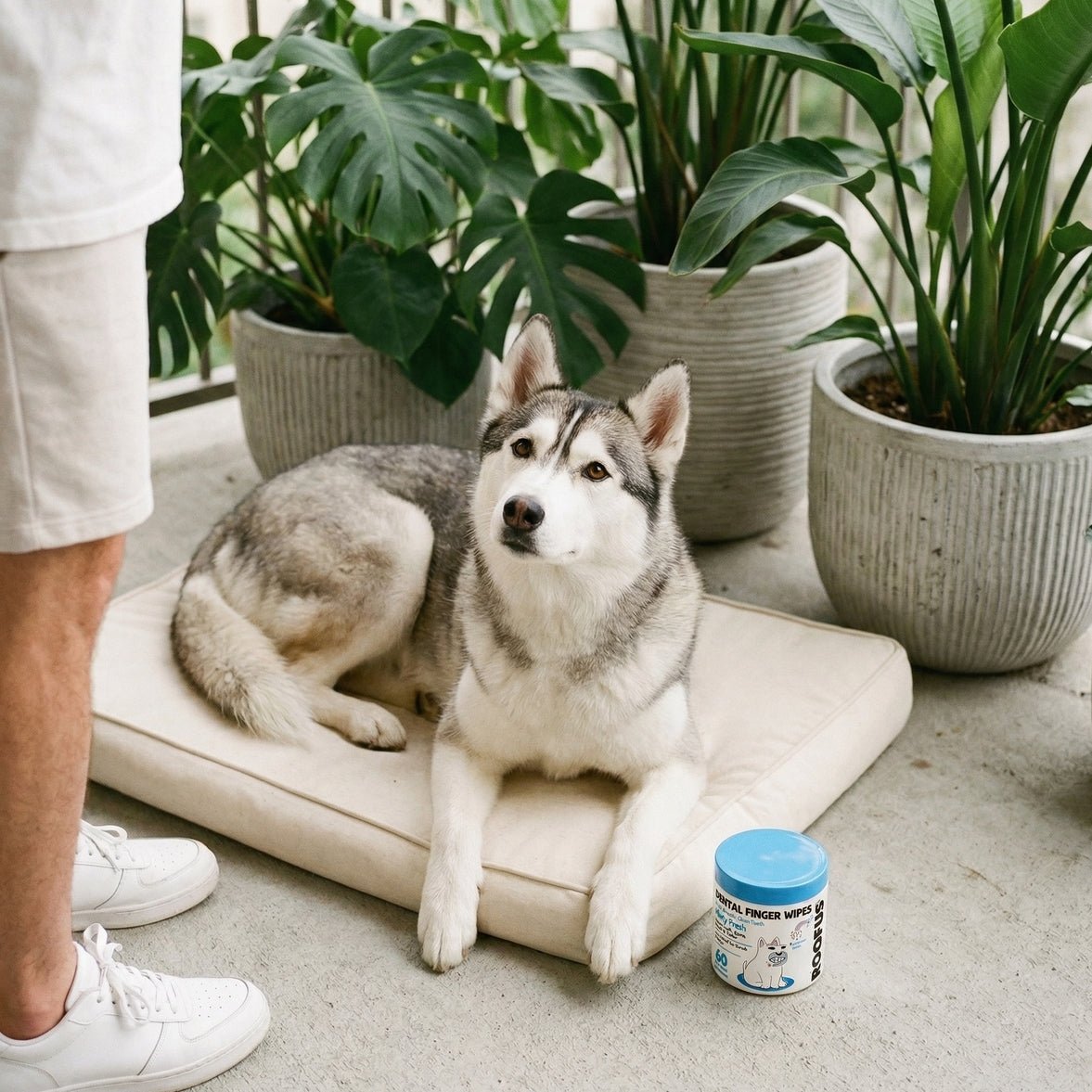 Roofus Dental Wipes (60 Count) - Happy Hounds Pet Supply