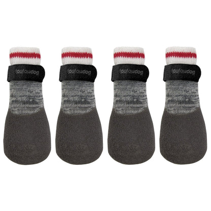 Rubber Dipped Socks with Velcro Strap - Happy Hounds Pet Supply