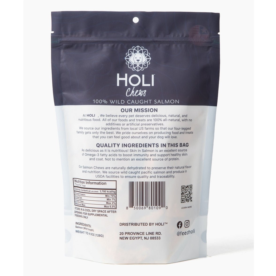 Salmon, Skin-On - Happy Hounds Pet Supply