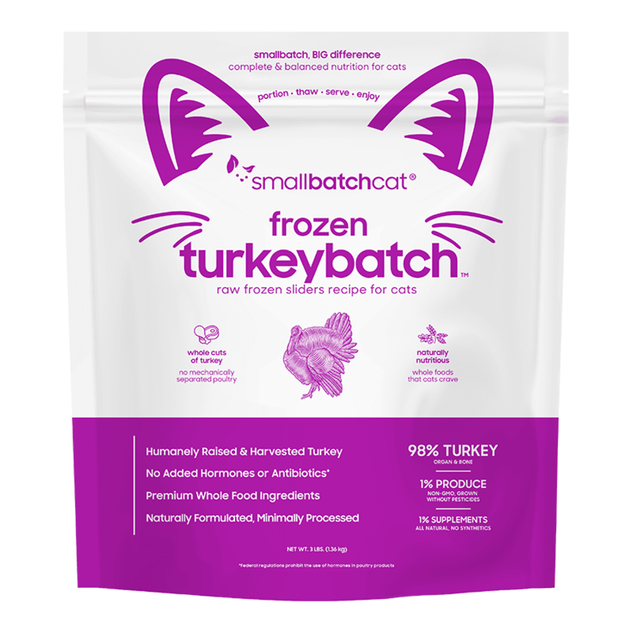 Small Batch Frozen Raw Cat Food - Happy Hounds Pet Supply