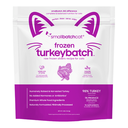 Small Batch Frozen Raw Cat Food - Happy Hounds Pet Supply