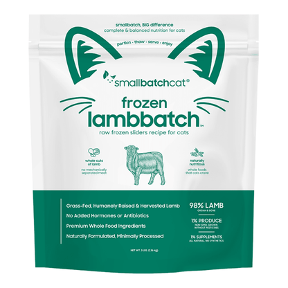 Small Batch Frozen Raw Cat Food - Happy Hounds Pet Supply