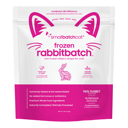 Small Batch Frozen Raw Cat Food - Happy Hounds Pet Supply