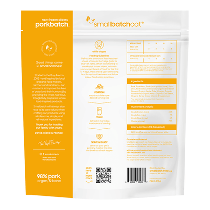Small Batch Frozen Raw Cat Food - Happy Hounds Pet Supply
