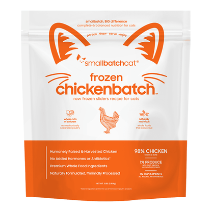 Small Batch Frozen Raw Cat Food - Happy Hounds Pet Supply