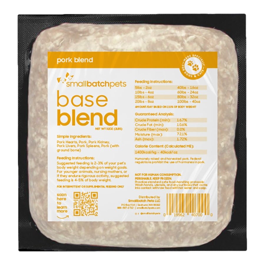 Small Batch Frozen Raw Dog Food Blends - Happy Hounds Pet Supply