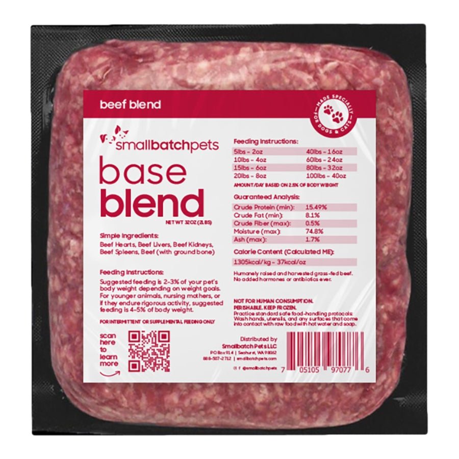 Small Batch Frozen Raw Dog Food Blends - Happy Hounds Pet Supply