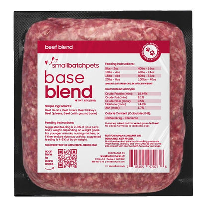 Small Batch Frozen Raw Dog Food Blends - Happy Hounds Pet Supply