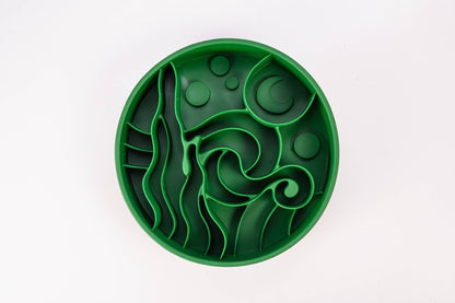 Starry Night Slow Feeder Bowl - Happy Hounds Pet Supply