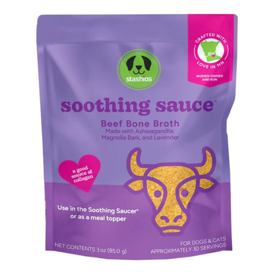Stashios Soothing Sauce - Happy Hounds Pet Supply