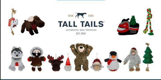 Tall Tails Plush, Rope, Tug & Search Holiday Toys - Happy Hounds Pet Supply