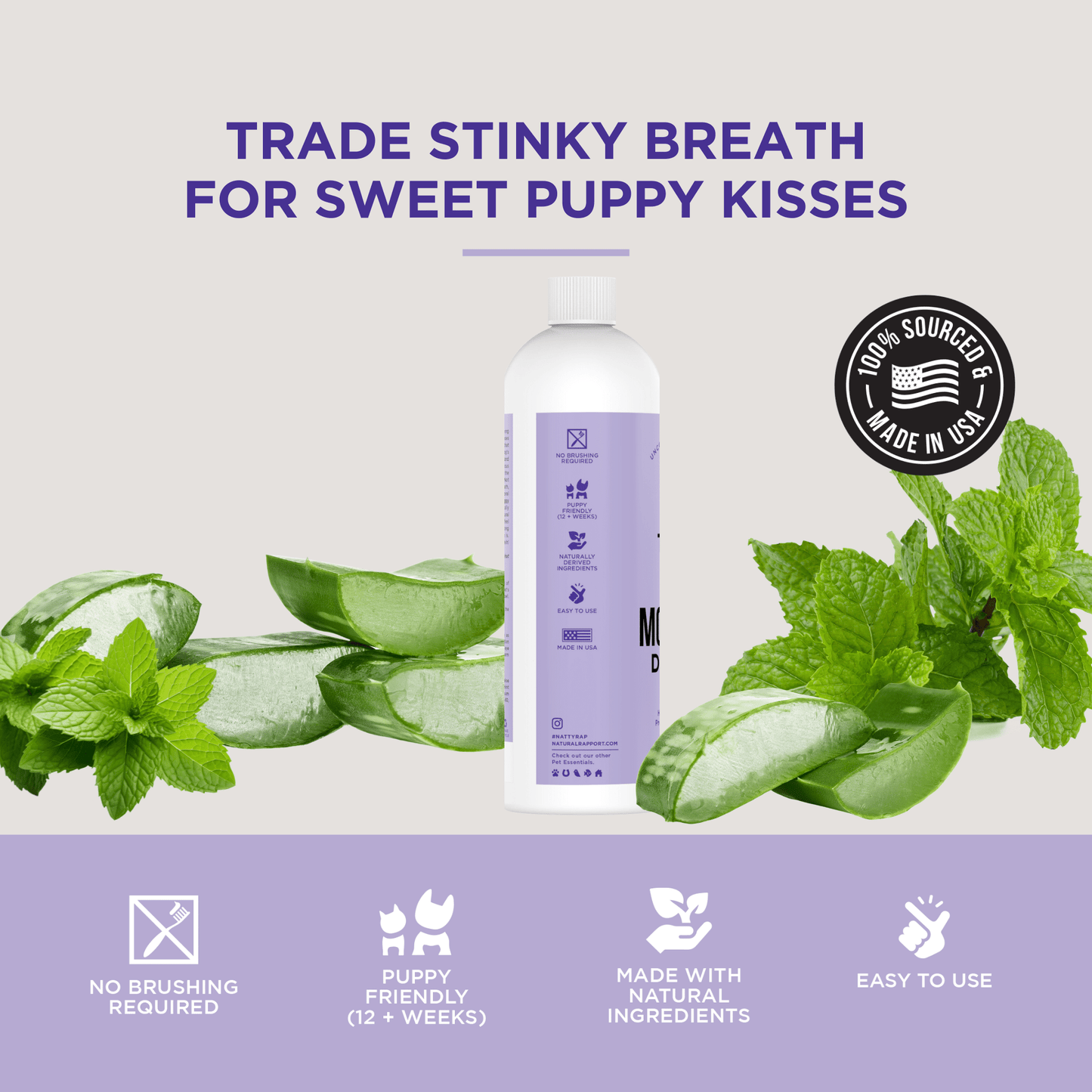 The Only Doggy Mouthwash Dogs Need - Happy Hounds Pet Supply