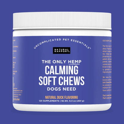 The Only Hemp Calming Soft Chews Dogs Need - Happy Hounds Pet Supply