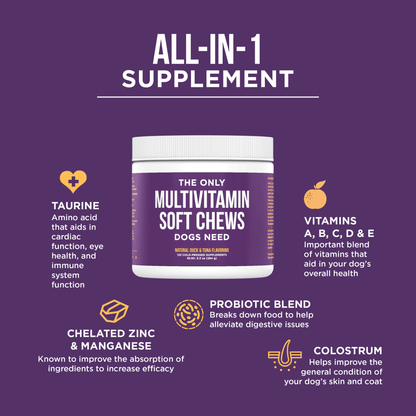 The Only Multivitamin Soft Chews Dogs Need - Happy Hounds Pet Supply