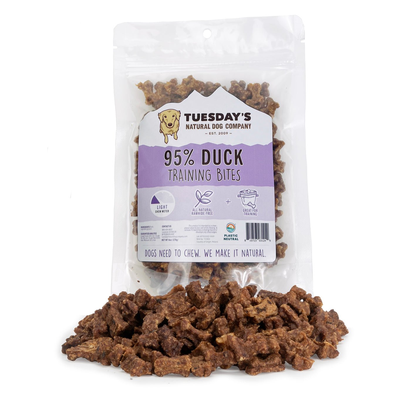 TNDC Bites 95% Training Treats - Happy Hounds Pet Supply