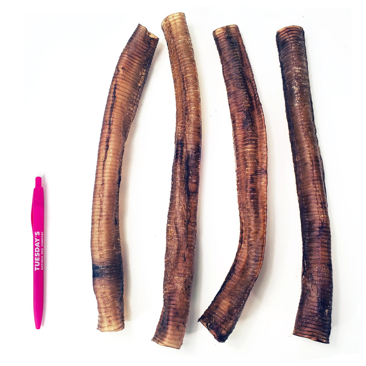 Tuesday's Ostrich Trachea - Happy Hounds Pet Supply