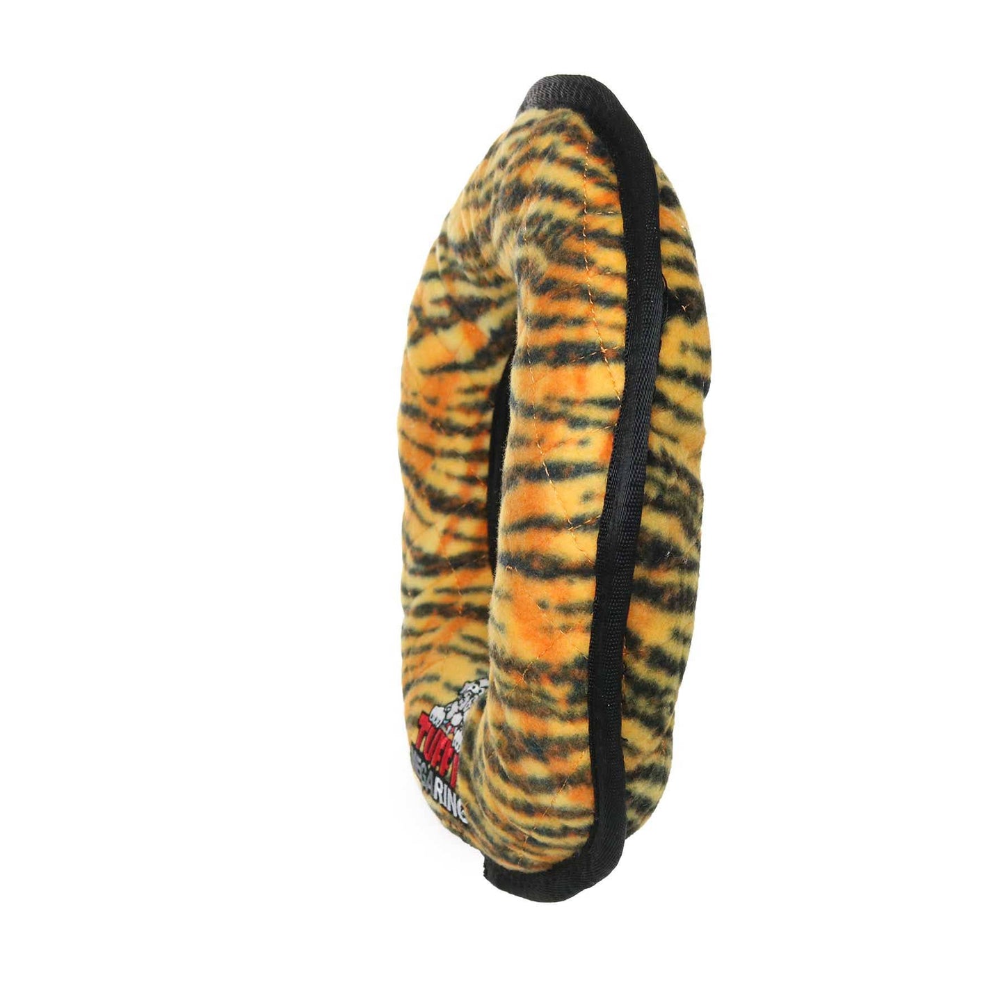 Tuffy Mega Ring Tiger, Durable, Tough, Squeaky Dog Toy - Happy Hounds Pet Supply