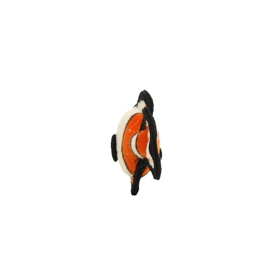 Tuffy Ocean Jr Fish - Orange, Durable, Squeaky Dog Toy - Happy Hounds Pet Supply