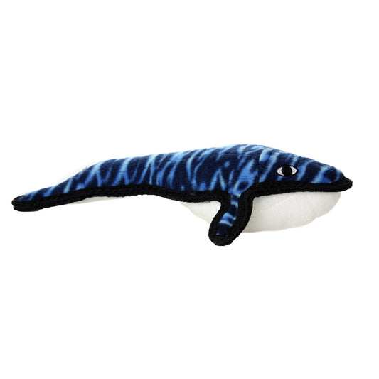 Tuffy Ocean Whale, Durable, Tough, Squeaky Dog Toy - Happy Hounds Pet Supply
