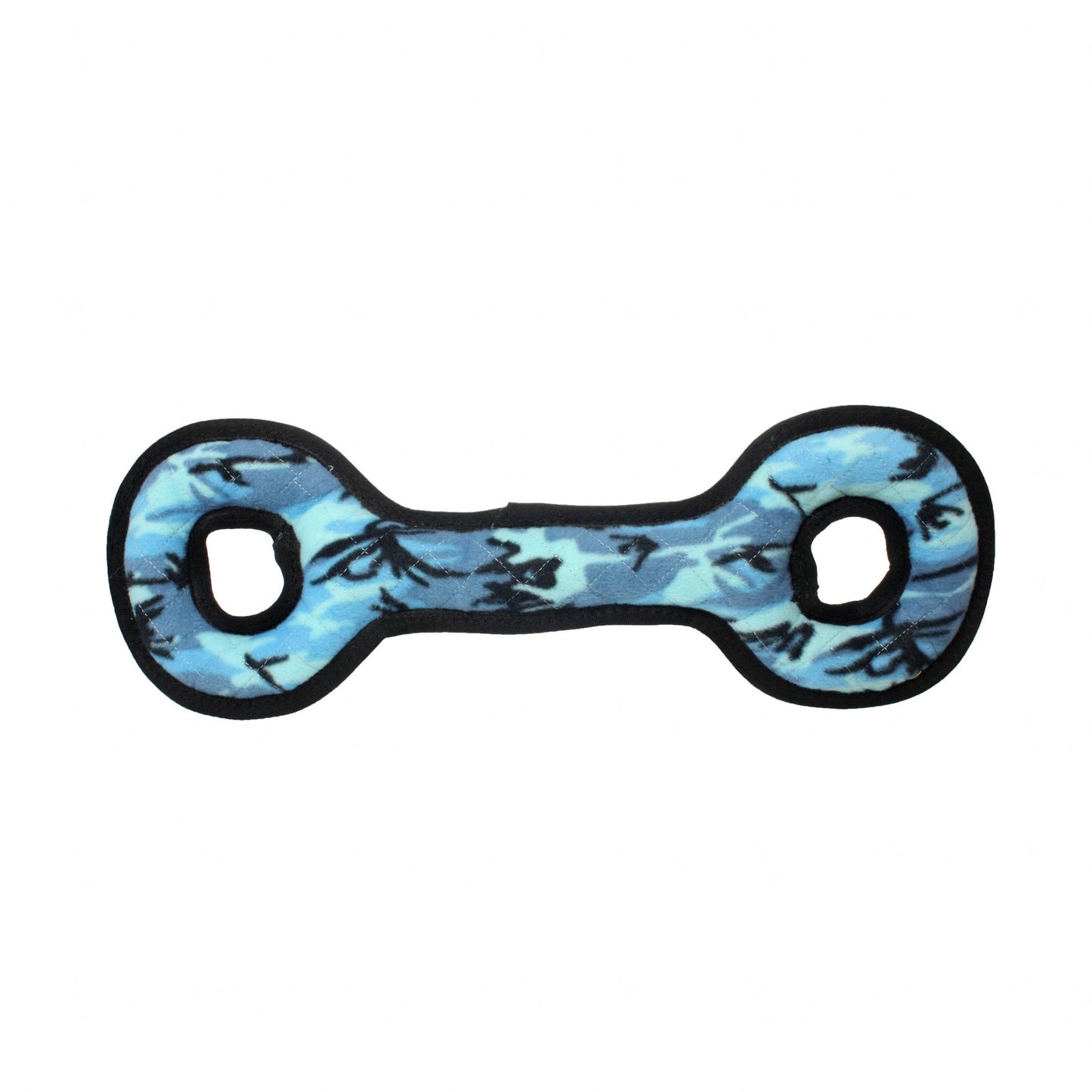 Tuffy Ultimate Tug - O - War - Camo Blue, Squeaky Dog Toy - Happy Hounds Pet Supply