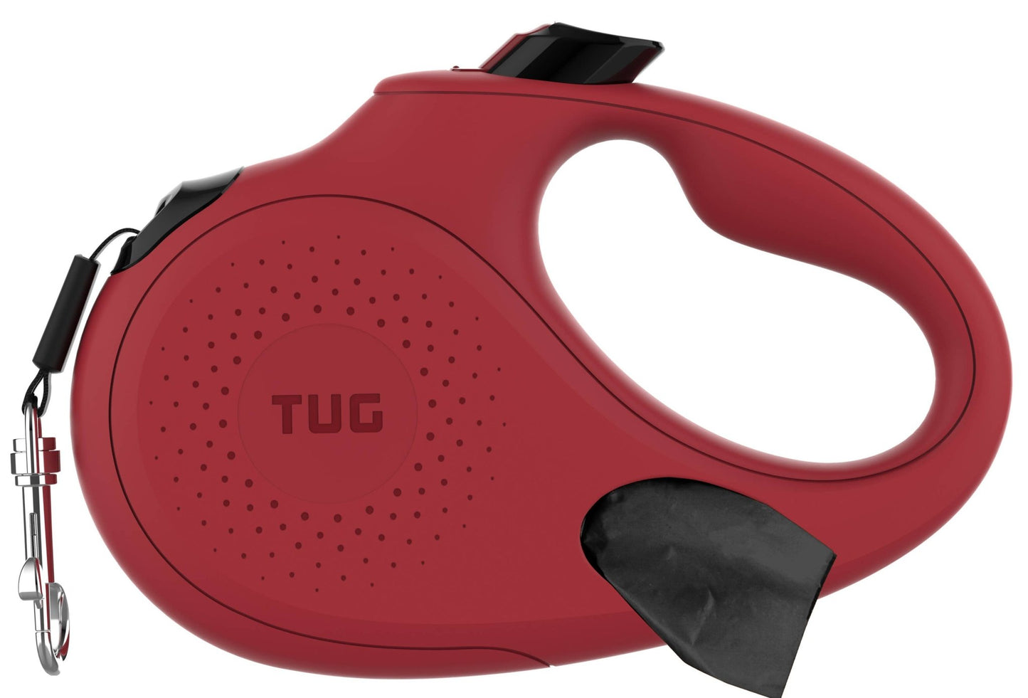 TUG Retractable Dog Leash with Integrated Dispenser - Happy Hounds Pet Supply