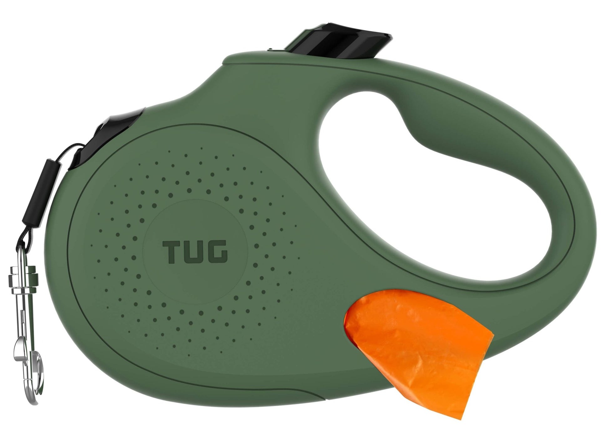 TUG Retractable Dog Leash with Integrated Dispenser - Happy Hounds Pet Supply