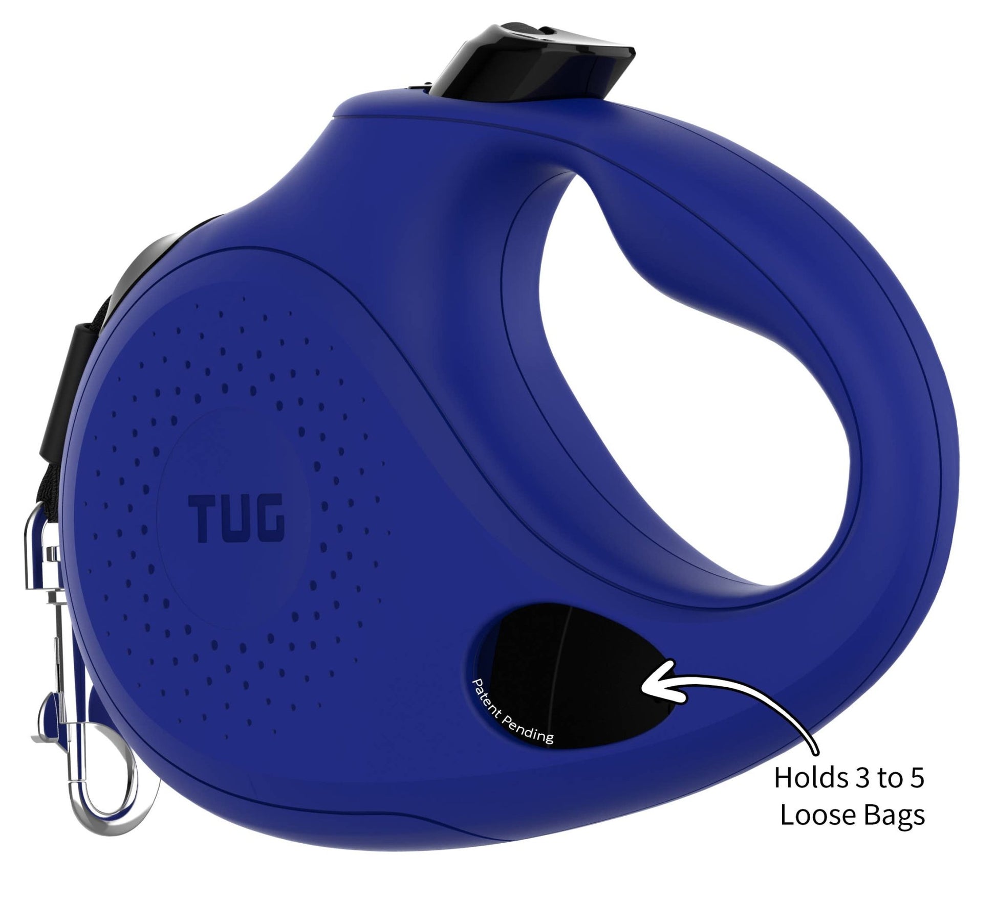 TUG Retractable Dog Leash with Integrated Dispenser - Happy Hounds Pet Supply
