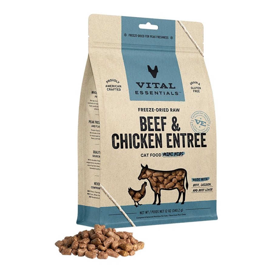 Vital Essentials Freeze Dried Cat Food - Happy Hounds Pet Supply