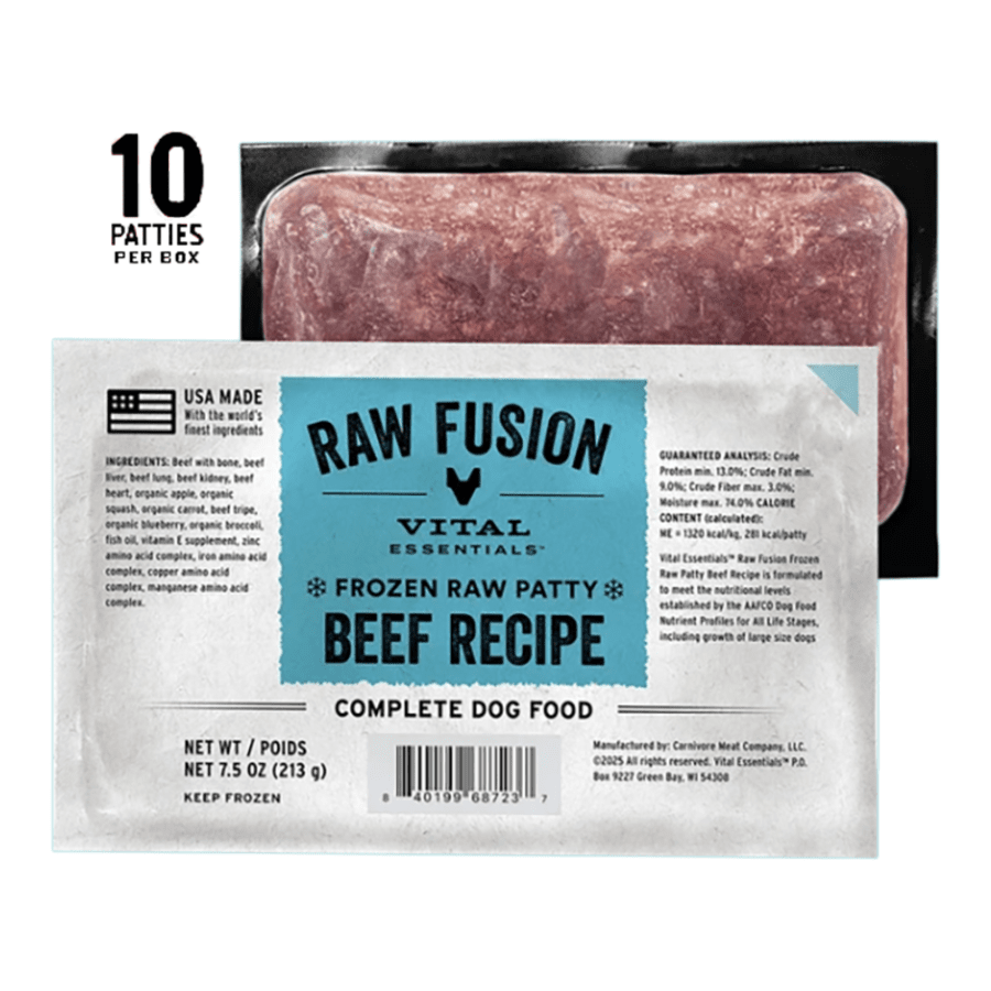 Vital Essentials Fusion Raw Frozen Dog Food - Happy Hounds Pet Supply