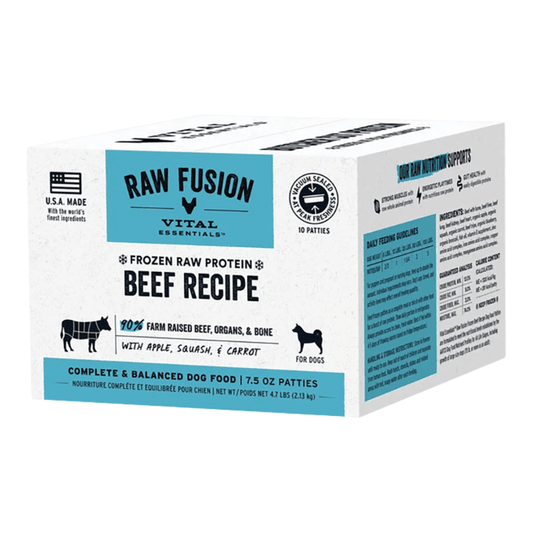 Vital Essentials Fusion Raw Frozen Dog Food - Happy Hounds Pet Supply