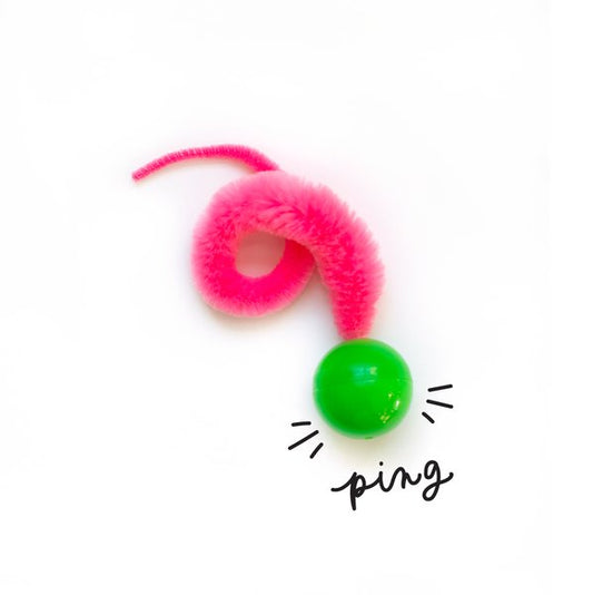 Wiggly Ping Cat Toys - Happy Hounds Pet Supply
