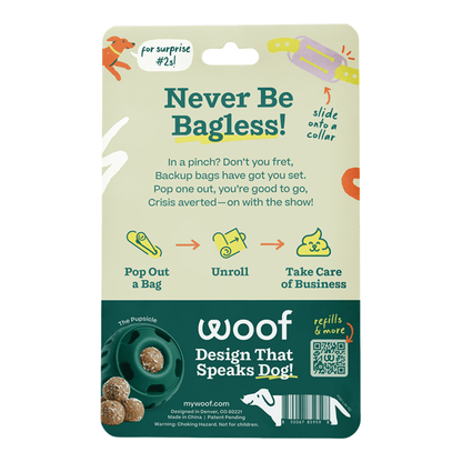 Woof Poomergency Starter Kit and Refills - Happy Hounds Pet Supply