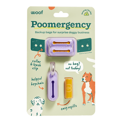 Woof Poomergency Starter Kit and Refills - Happy Hounds Pet Supply