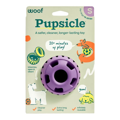 Woof Pupsicle Freezable Treat Dispenser - Happy Hounds Pet Supply