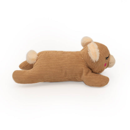 ZippyPaws - Snooziez with Shhhqueaker - Bear - Happy Hounds Pet Supply