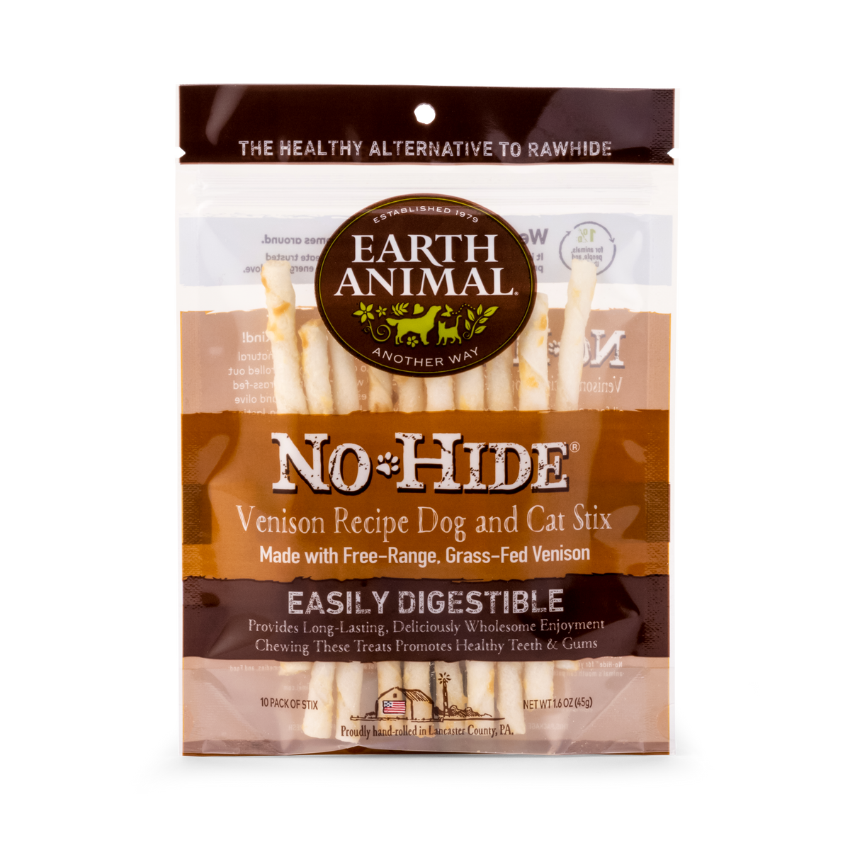 Earth Animal No Hide Stix Venison