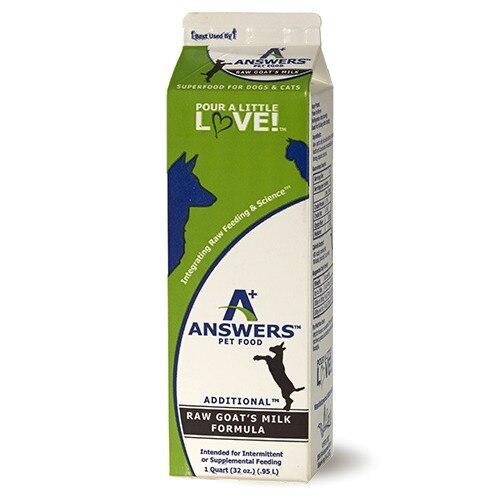 Answers Fermented Raw Goat Milk Quart