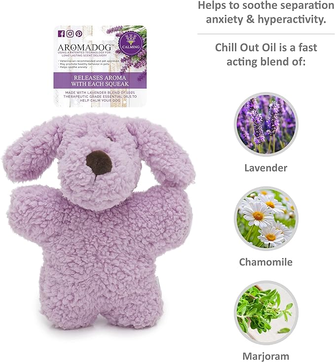 Aromadog Lavender Emitting Fleece Toys - Happy Hounds Pet Supply