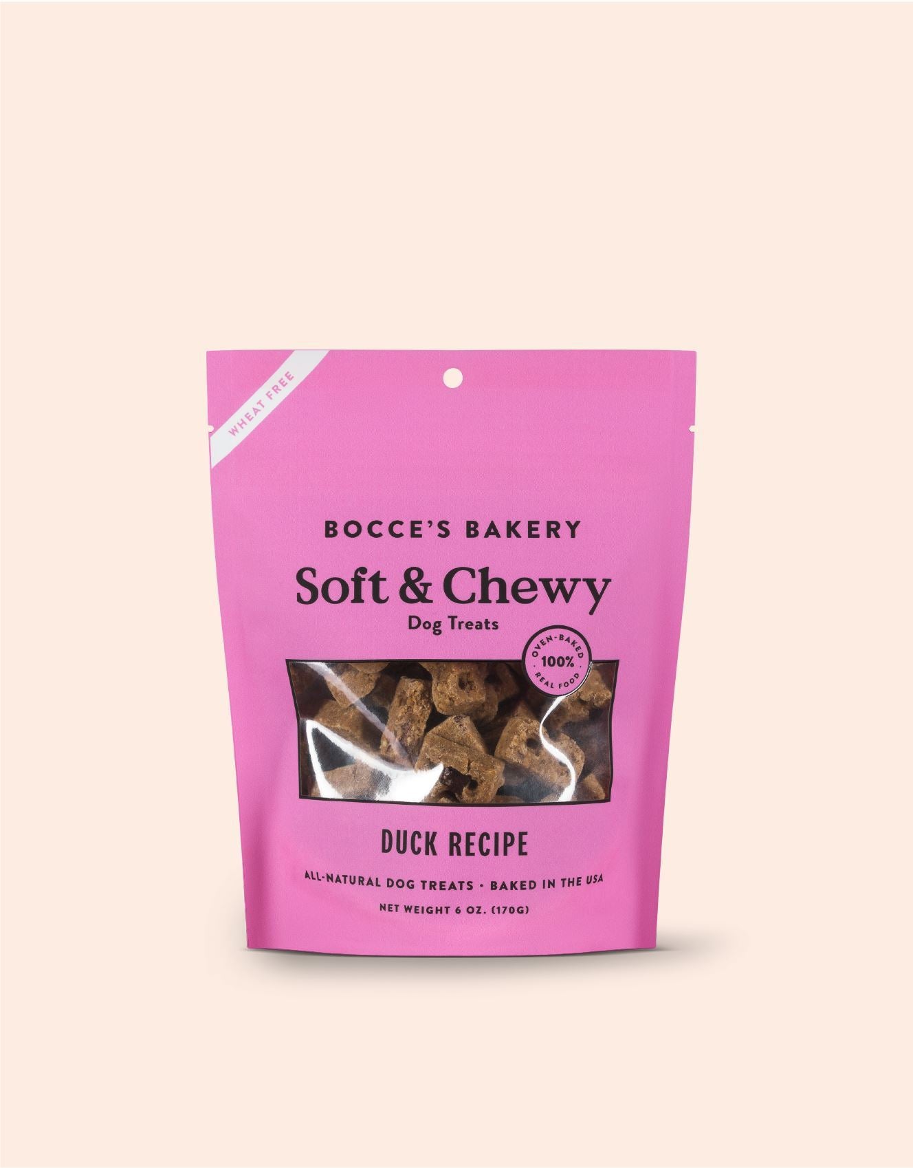 Bocce's - Soft & Chewy Treats 6oz Duck