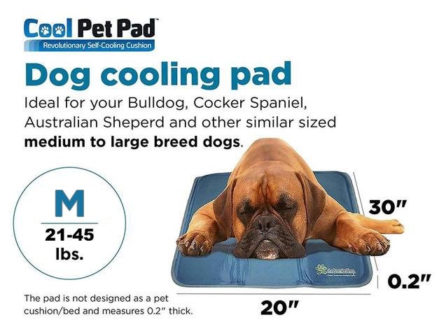 Green pet self clearance cooling pad