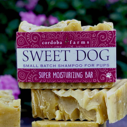 Cordoba Farms Shampoo Bars Sweet Dog Super Moisturizing