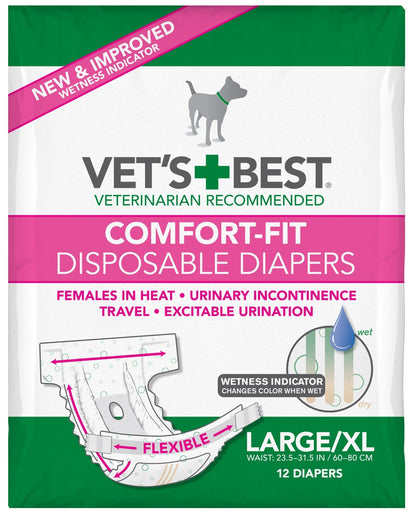 Vet's Best Disposable Diapers Large / XL