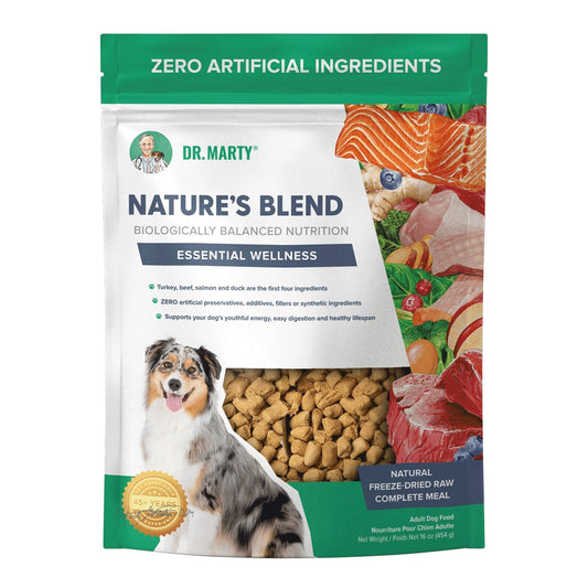 Dr. Marty's Freeze Dried Dog Food 16oz Essential Wellness