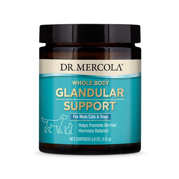 Dr. Mercola Whole Body Glandular Support for Dogs and Cats Male